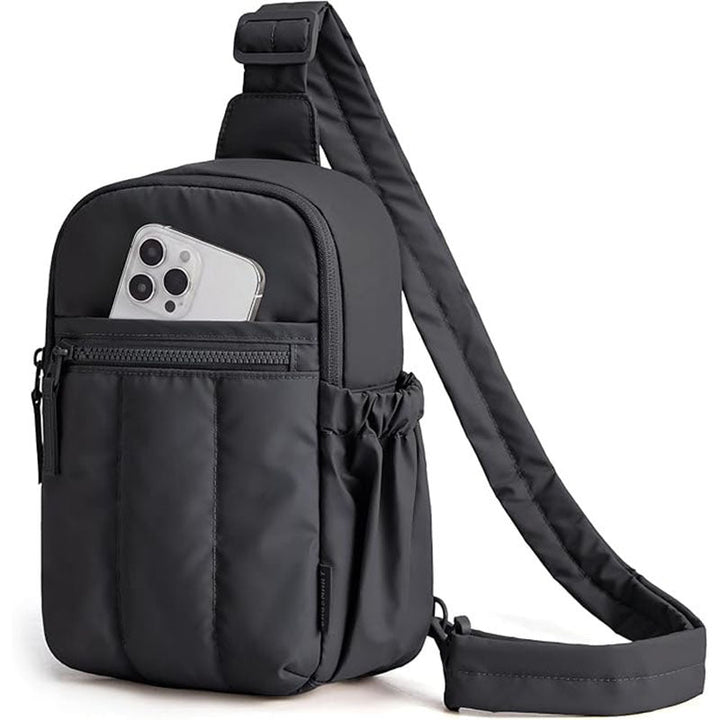 Compact shoulder bag with multiple compartments Kalsten