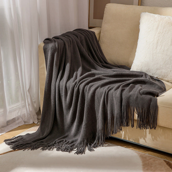 Premium Soft Wool Throw Kalsten