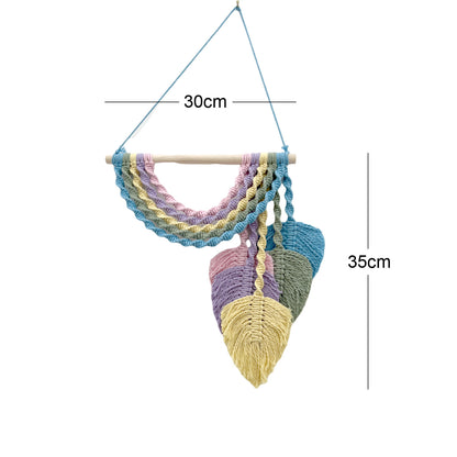 Macrame Leaf Wall Art Decor Acalora 1788942651