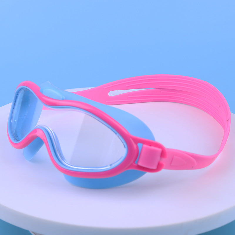 Waterproof swimming goggles with adjustable head strap and UV protection Kalsten