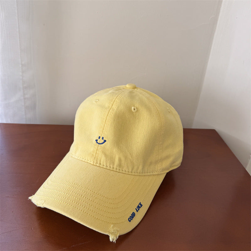 Women's Casual Smile-Embroidered Cap Kalsten
