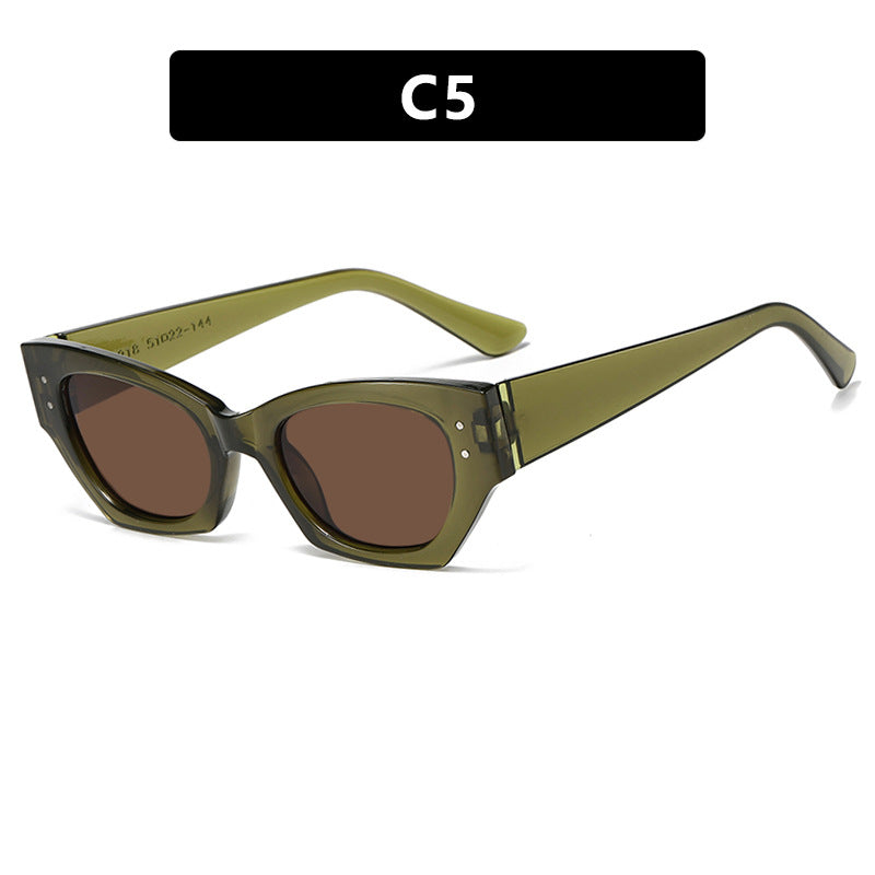 Women's trendy Cat-Eye sunglasses with elegant plastic frame Kalsten
