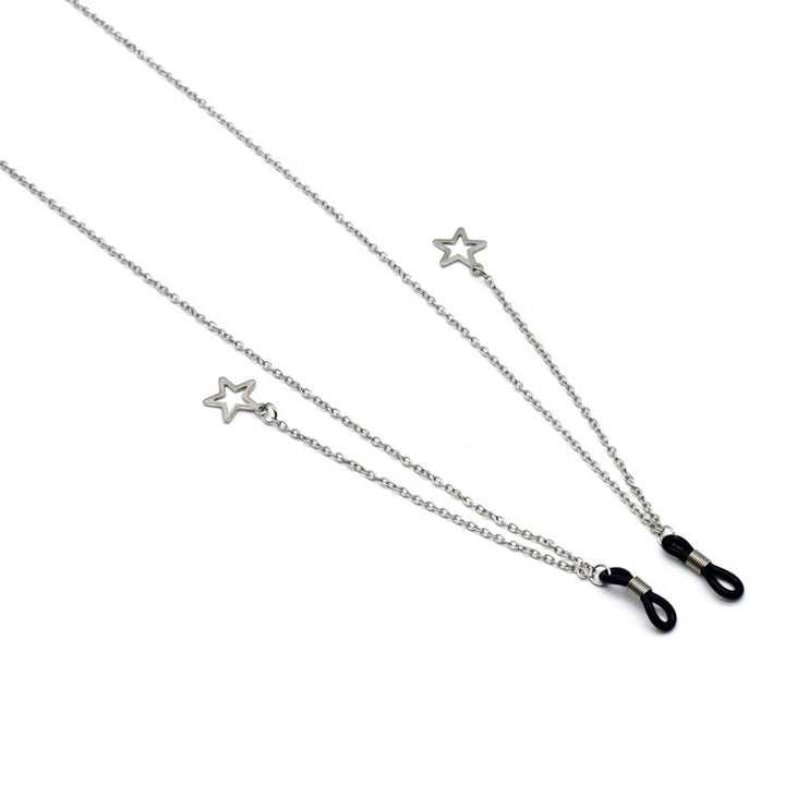 Elegant Star-Accented Eyewear Chain Kalsten