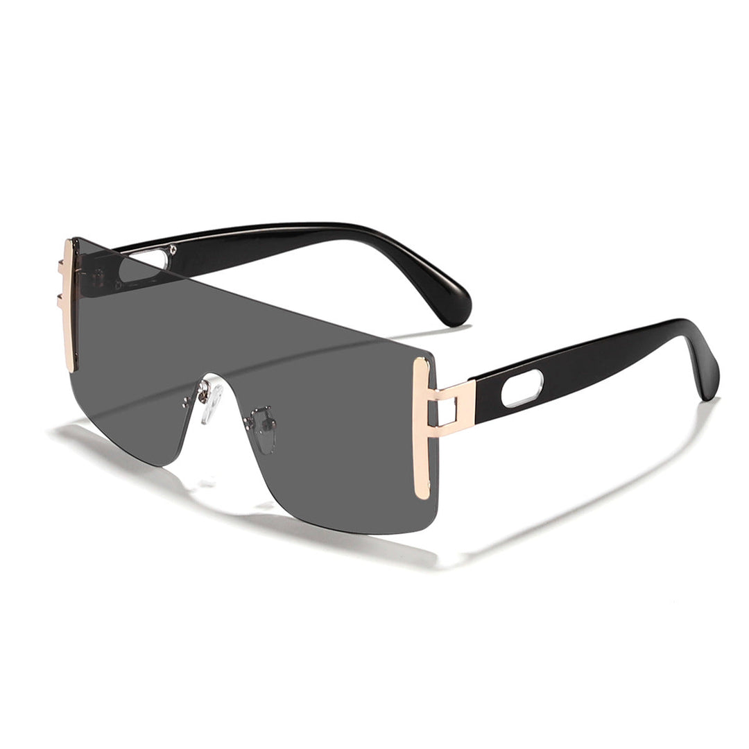 Ladies oversized sunglasses with modern futuristic design Kalsten