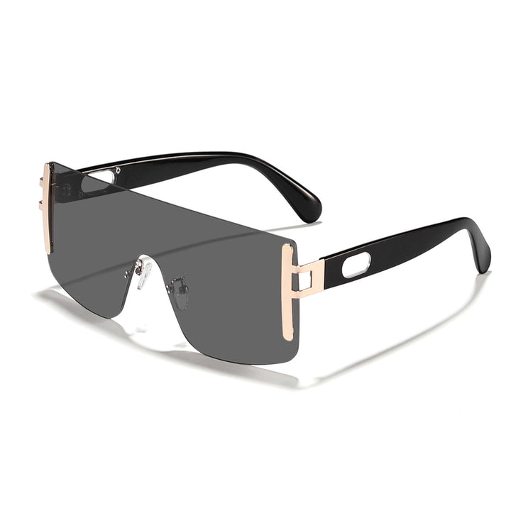 Ladies oversized sunglasses with modern futuristic design Kalsten