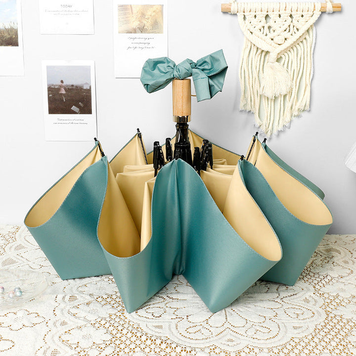 Ladies stylish portable foldable umbrella with elegant design Kalsten