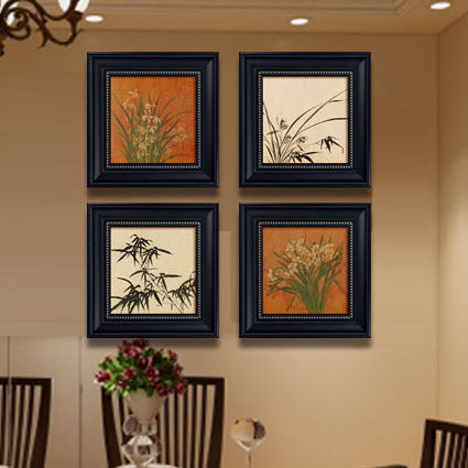 Elegant Framed Botanical Wall Decoration