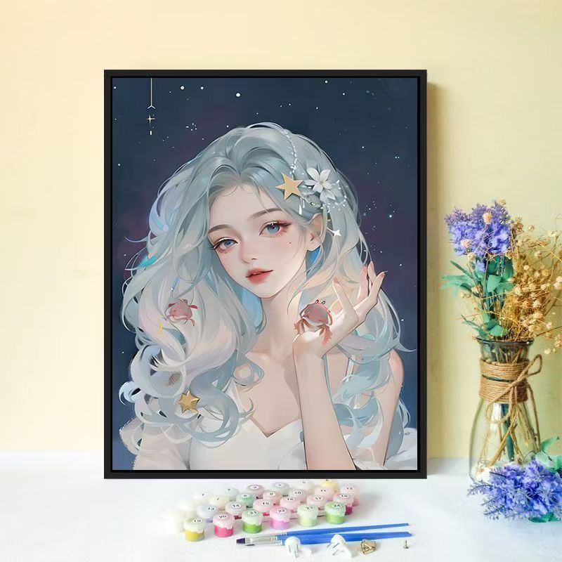 Enchanted Dreamy Portrait Canvas Art Kalsten