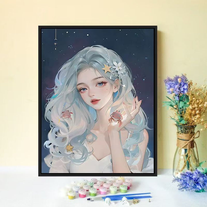 Enchanted Dreamy Portrait Canvas Art Kalsten