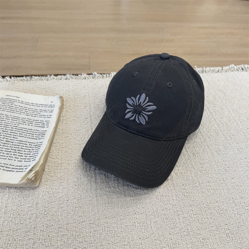Women's Floral Embroidered Baseball Cap Kalsten