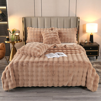 Luxury Fuzzy Faux Fur Blanket