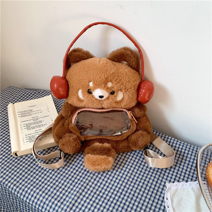 Cute Plush Animal-Themed Backpack Kalsten