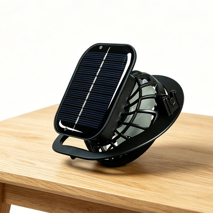 Unisex nan solar-powered table fan with integrated solar module Kalsten