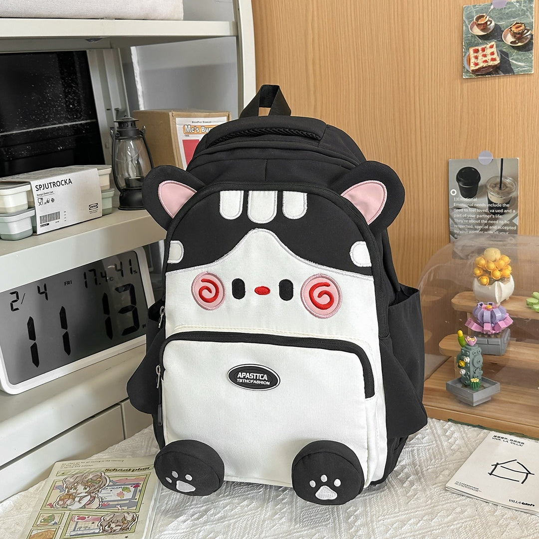 Children's Cute Plush Animal-Themed School Backpack