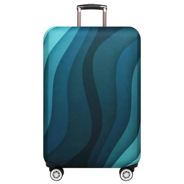 Unisex stretchable suitcase cover with cute alpaca design, elastic protective cover for hard-shell and fabric suitcases Kalsten