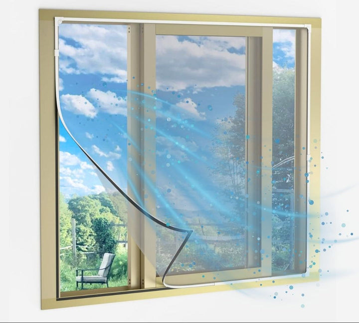 Magnetic Mesh Window Screen Kalsten