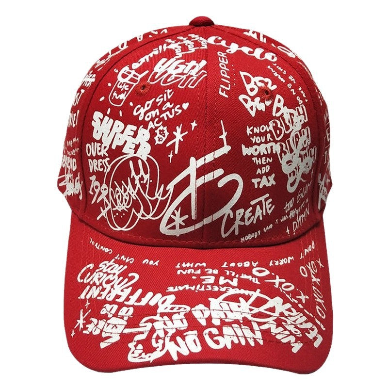 Men's Graphic Print Snapback Cap Kalsten