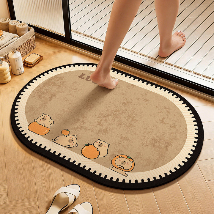 Decorative Bath Mat Kalsten