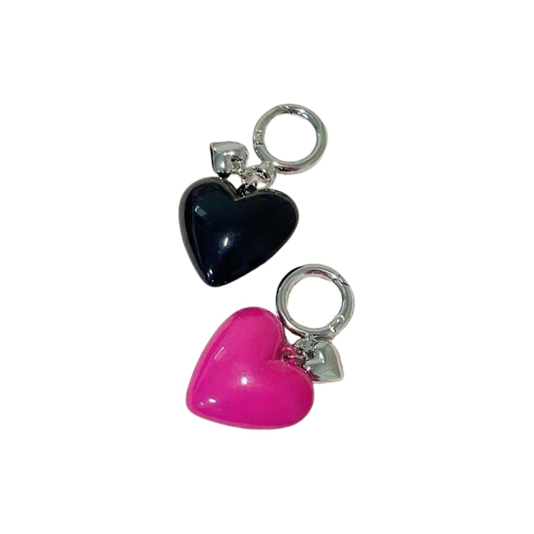 Heart-Shaped Charm Keychain Kalsten