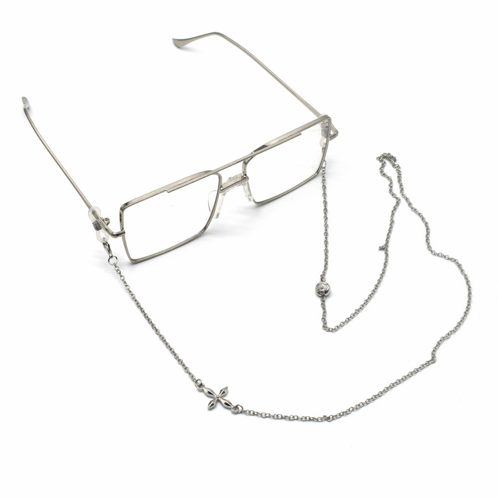 Premium Silver Layered Eyewear Chain Kalsten