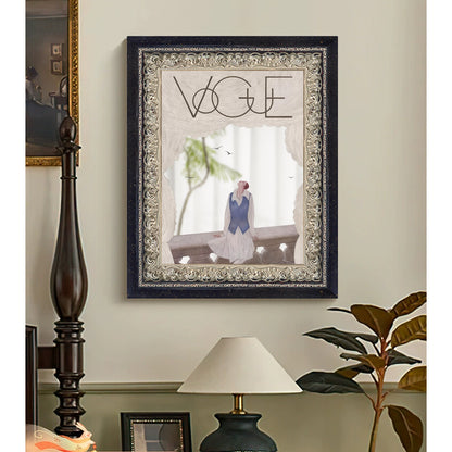 Framed Vogue Art Print