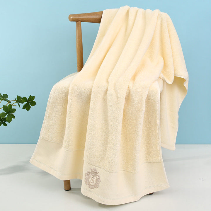 Luxurious terry bath towel with elegant design Kalsten