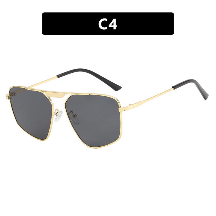 Women's sunglasses in a modern, geometric design with a sturdy metal frame Kalsten