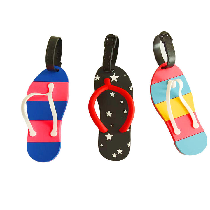 Unisex luggage tag in creative flip-flop design Kalsten