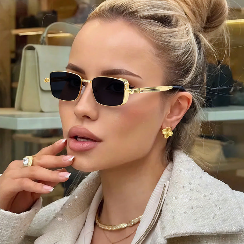 Men's Retro-Inspired Metal Frame Sunglasses Kalsten