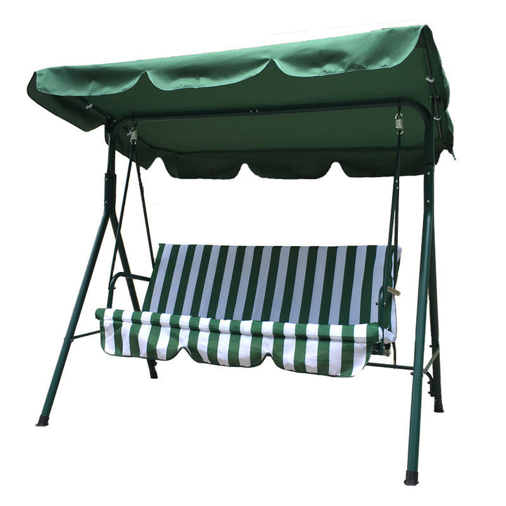 Roomy outdoor canopy swing bench with adjustable canopy Kalsten
