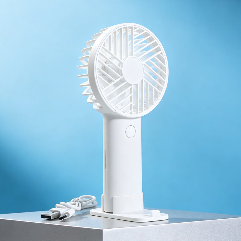 Ladies Portable Handheld Fan with Cute Bear Design Kalsten