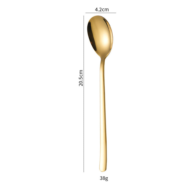 Elegant spoon with ergonomic design and polished surface Kalsten