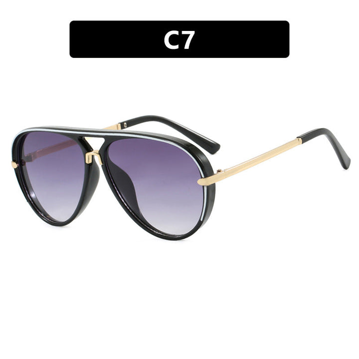 Women's fashion pilot sunglasses with elegant metal accents Kalsten