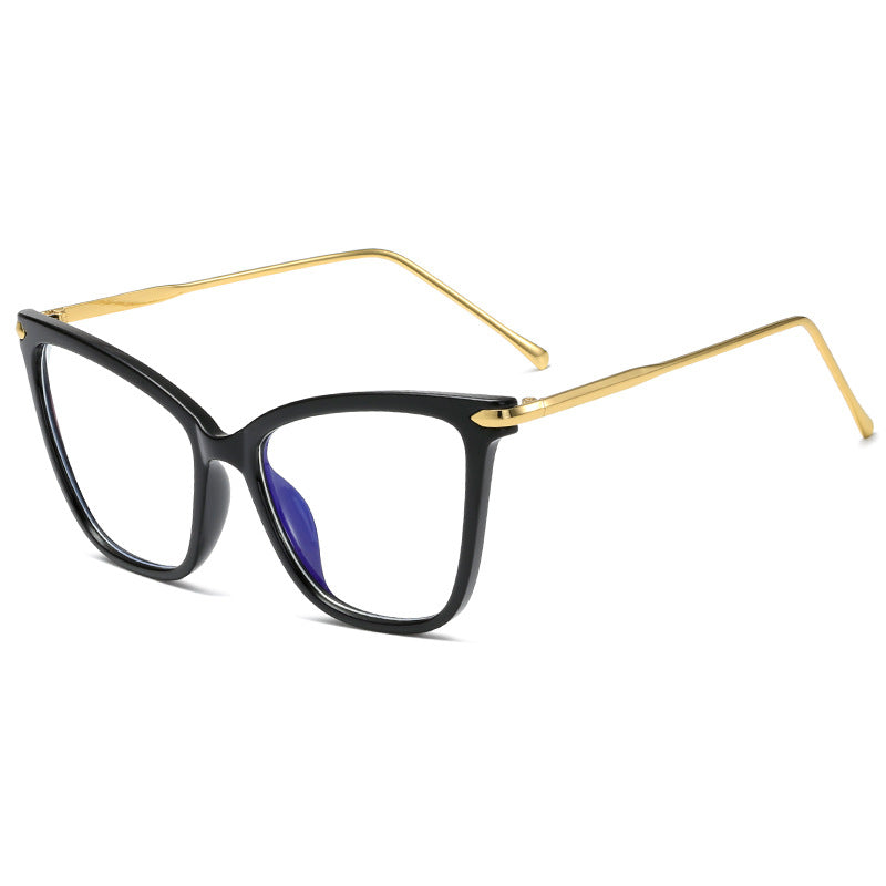 Women Cat-Eye Glasses with filigree Metal Frame Kalsten