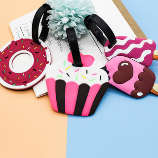 Unisex Playful Ice Cream-Themed Luggage Tag Kalsten