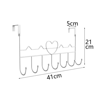 Wall-Mounted Decorative Hook Rack