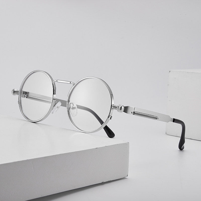 Women elegant round metal glasses Kalsten