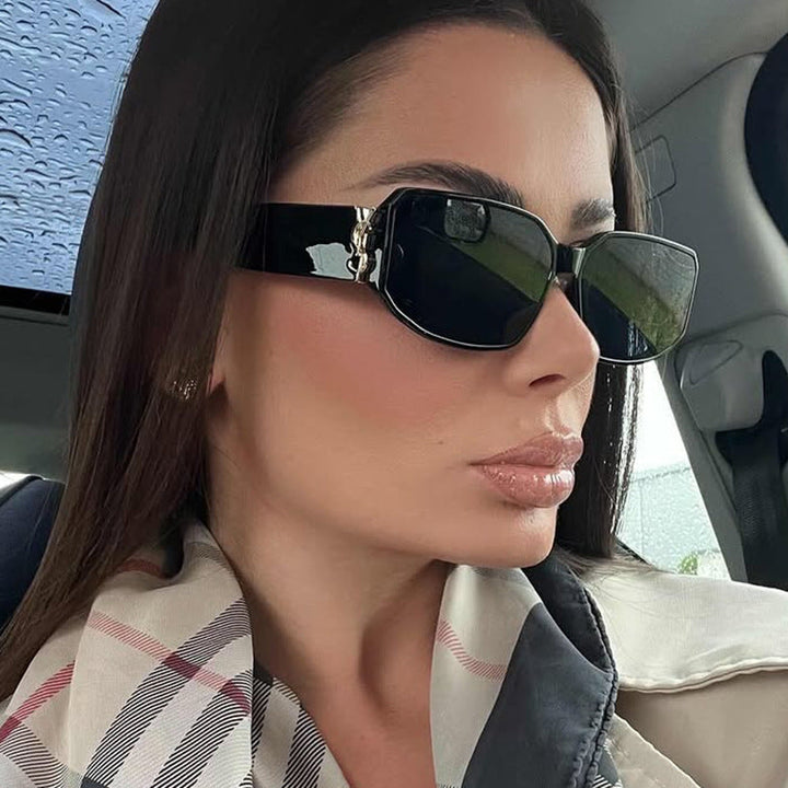 Women’s fashionable sunglasses with square design and luxurious details Kalsten