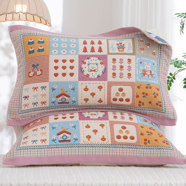 Women Decorative Pillow with Cheerful Design Kalsten