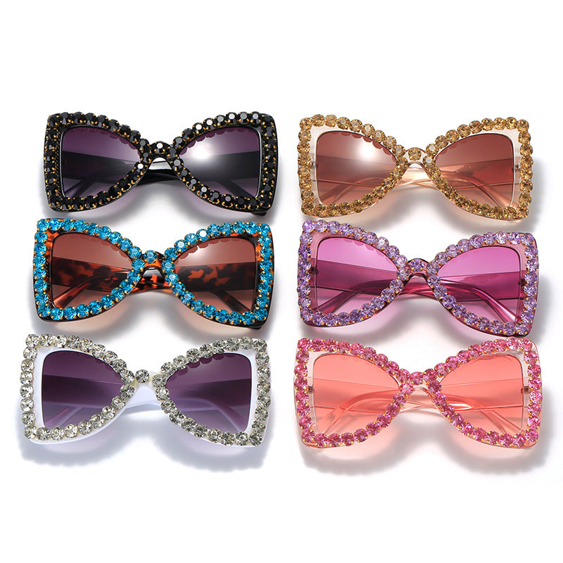 Ladies Glamorous Sunglasses with Crystal Decoration Kalsten