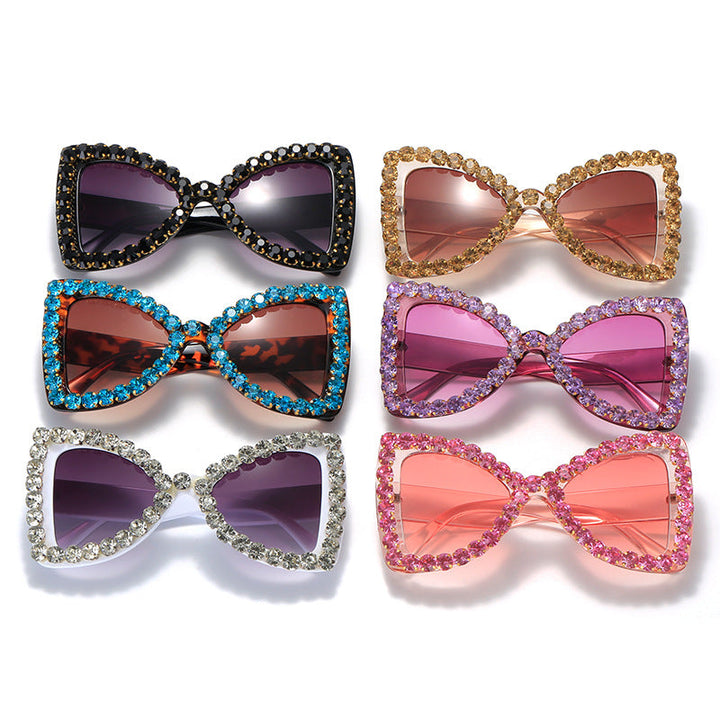 Ladies Glamorous Sunglasses with Crystal Decoration Kalsten