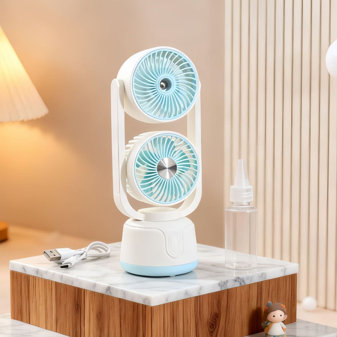 Ladies multifunctional table fan with spray function Kalsten