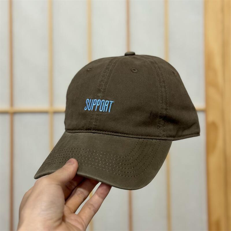 Men's Supportive Embroidered Cotton Baseball Cap Kalsten