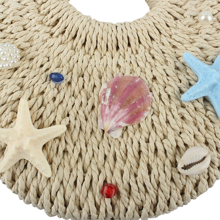Handmade beach bag with maritime decor Kalsten