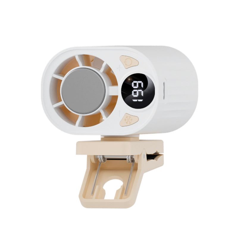 Clip-On Portable Digital Cooling Fan Kalsten