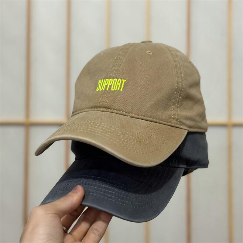 Men's Supportive Embroidered Cotton Baseball Cap Kalsten