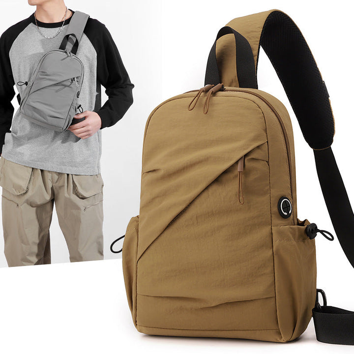 Sleek Multi-Pocket Utility Sling Bag Kalsten