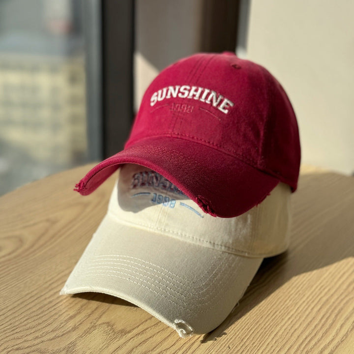 Women's Casual Distressed Baseball Cap Kalsten