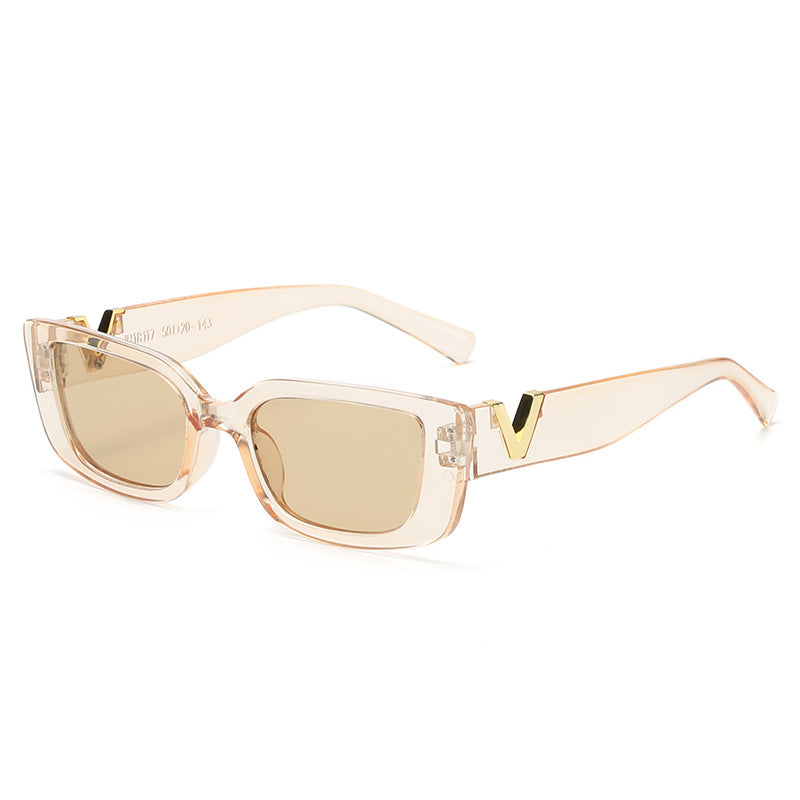 Women's fashionable sunglasses with trendy leopard print and sturdy frame Kalsten
