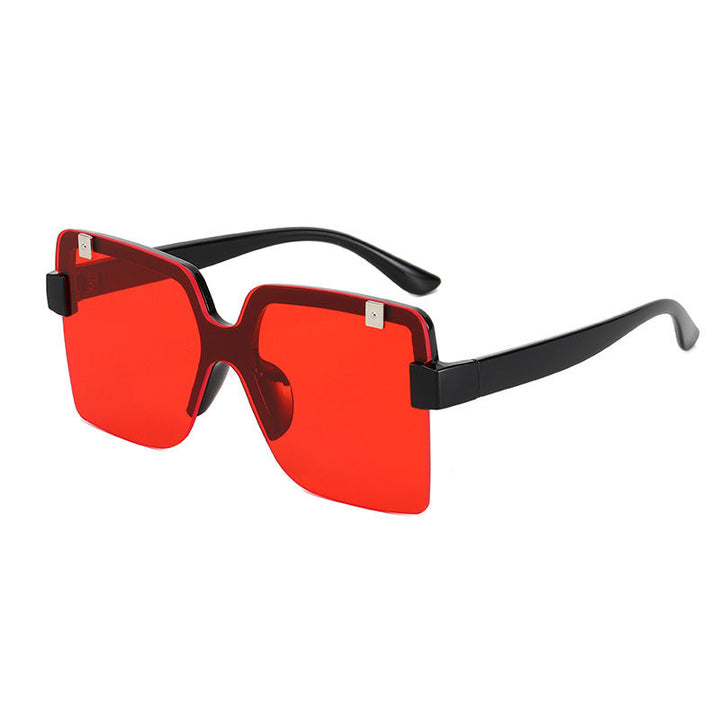 Women's Fashion Oversized Sunglasses with Futuristic Design Kalsten
